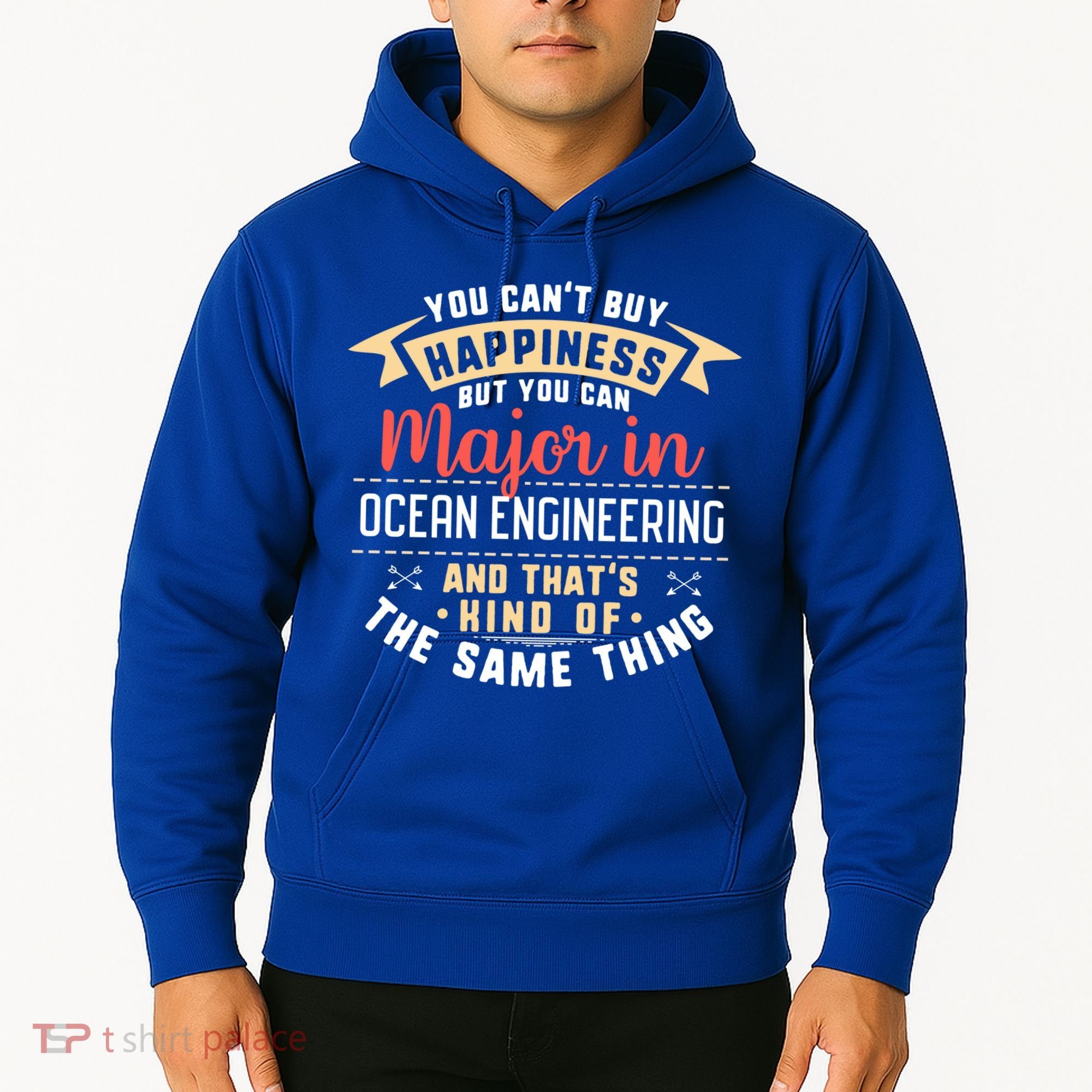 Funny Ocean Engineering Major Studengift Graduation Gift Hoodie