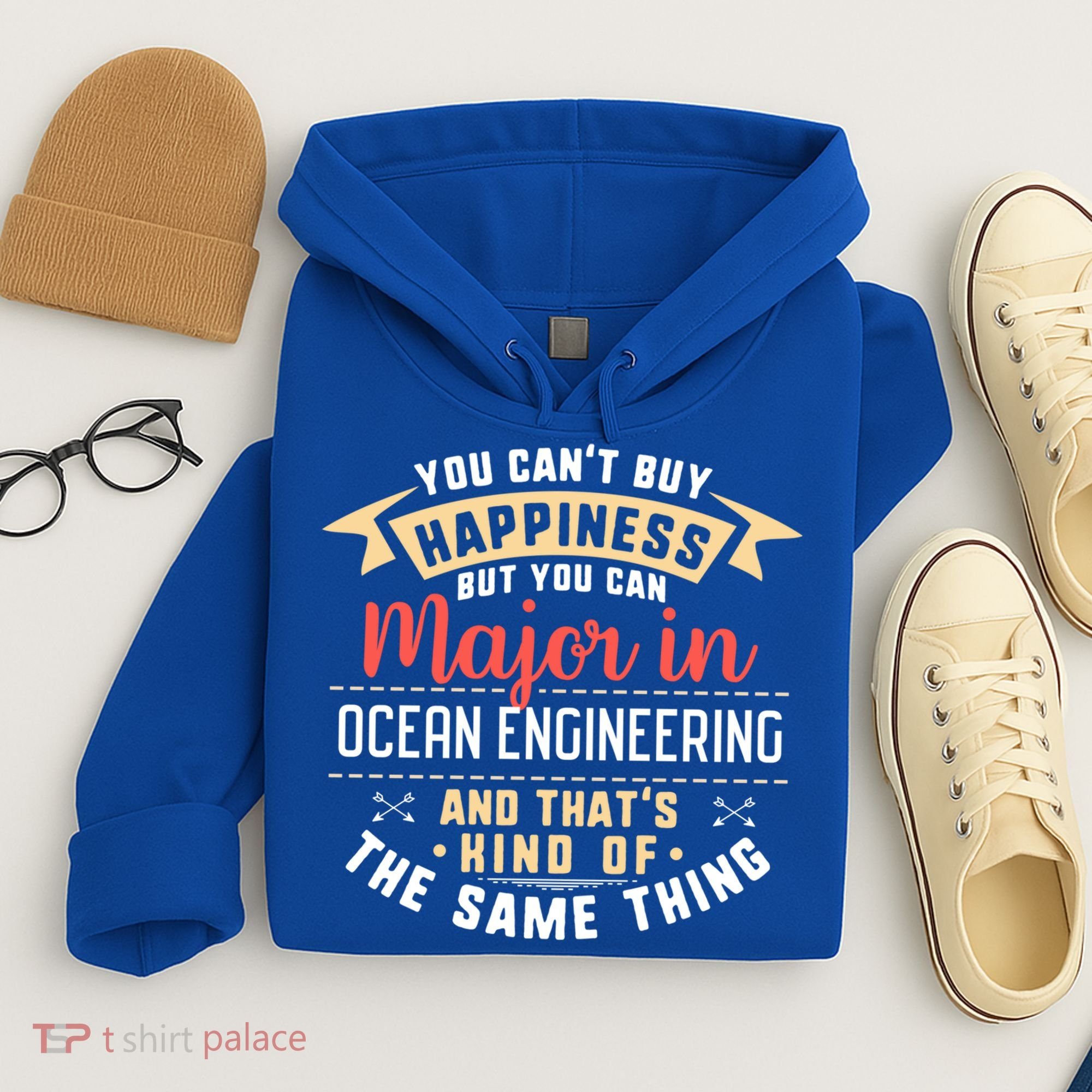 Funny Ocean Engineering Major Studengift Graduation Gift Hoodie