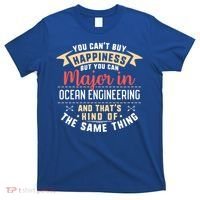 Funny Ocean Engineering Major Studengift Graduation Gift T-Shirt thumb 0