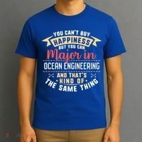 Funny Ocean Engineering Major Studengift Graduation Gift T-Shirt thumb 3