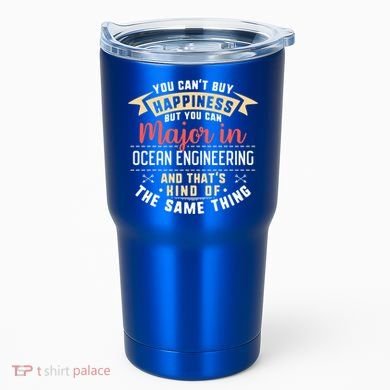 Funny Ocean Engineering Major Studengift Graduation Gift Tumbler