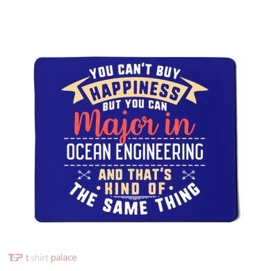Funny Ocean Engineering Major Studengift Graduation Gift Mousepad