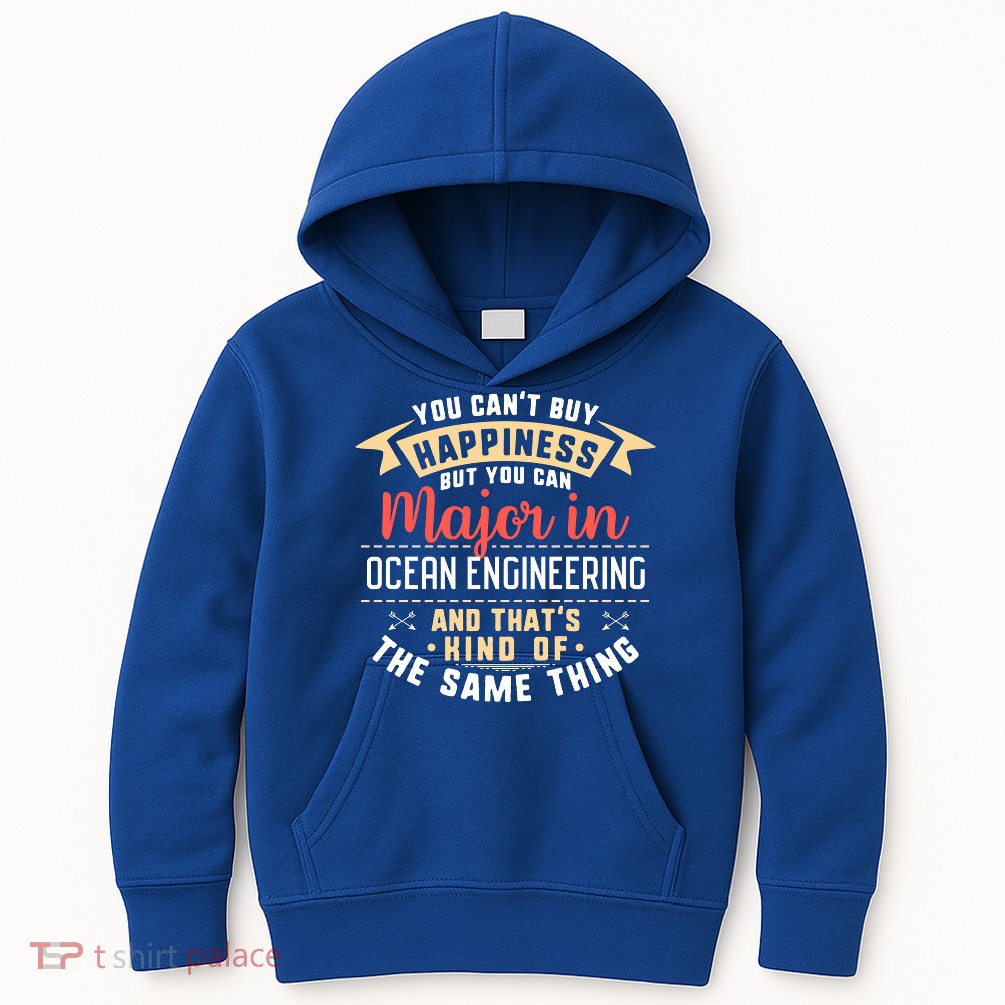 Funny Ocean Engineering Major Studengift Graduation Gift Kids Hoodie