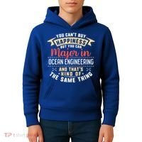 Funny Ocean Engineering Major Studengift Graduation Gift Kids Hoodie thumb 4