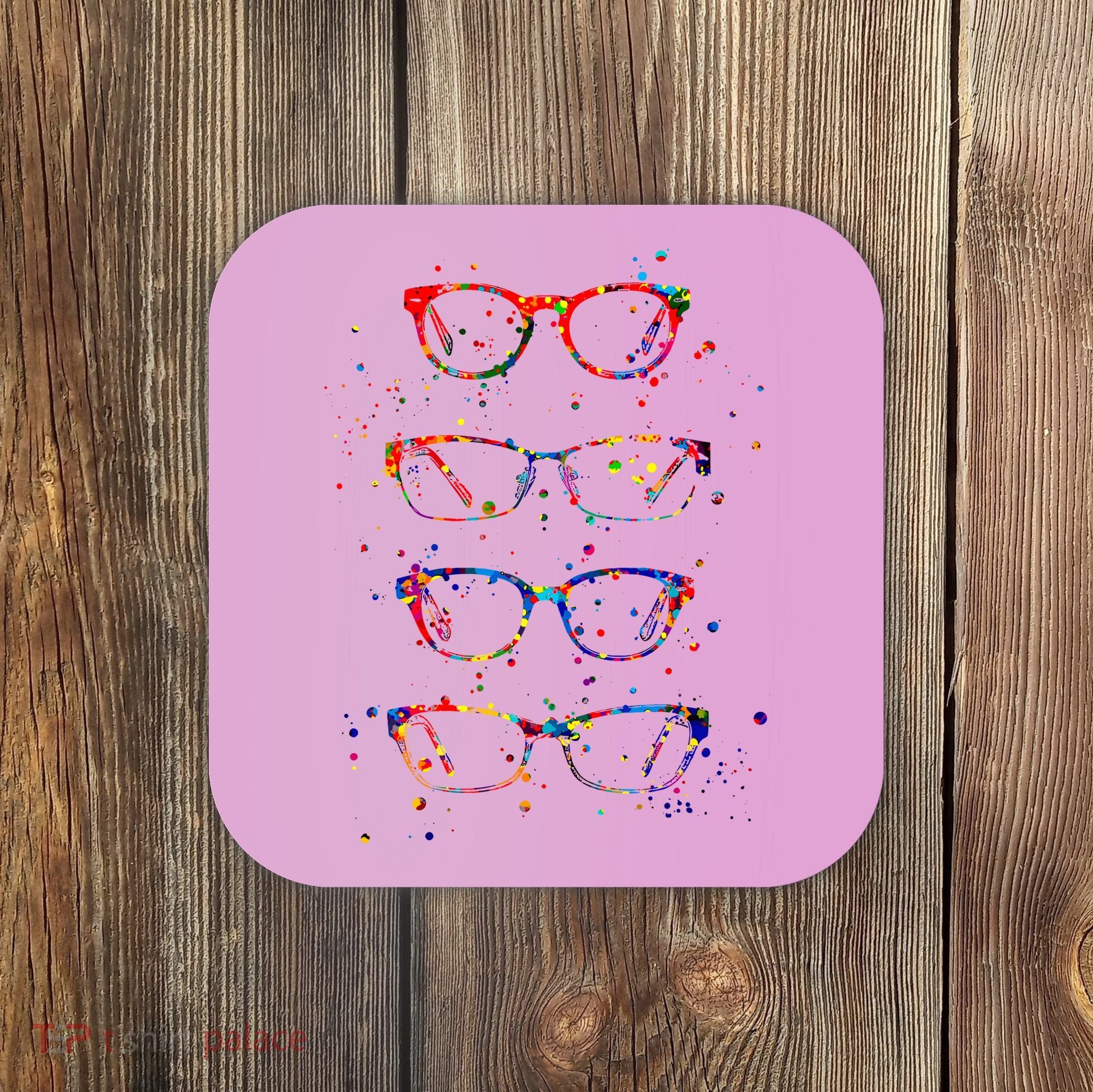 Funny Optometry Eyeglasses Optometrist Optician Doctor Gift Coaster