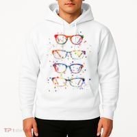 Funny Optometry Eyeglasses Optometrist Optician Doctor Gift Hoodie thumb 2