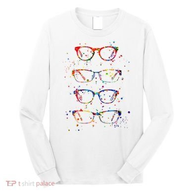 Funny Optometry Eyeglasses Optometrist Optician Doctor Gift Long Sleeve Shirt