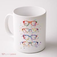 Funny Optometry Eyeglasses Optometrist Optician Doctor Gift Coffee Mug thumb 0