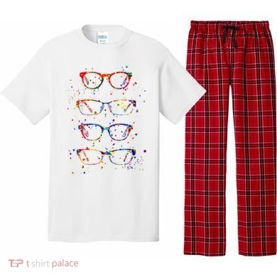Funny Optometry Eyeglasses Optometrist Optician Doctor Gift Pajama Set