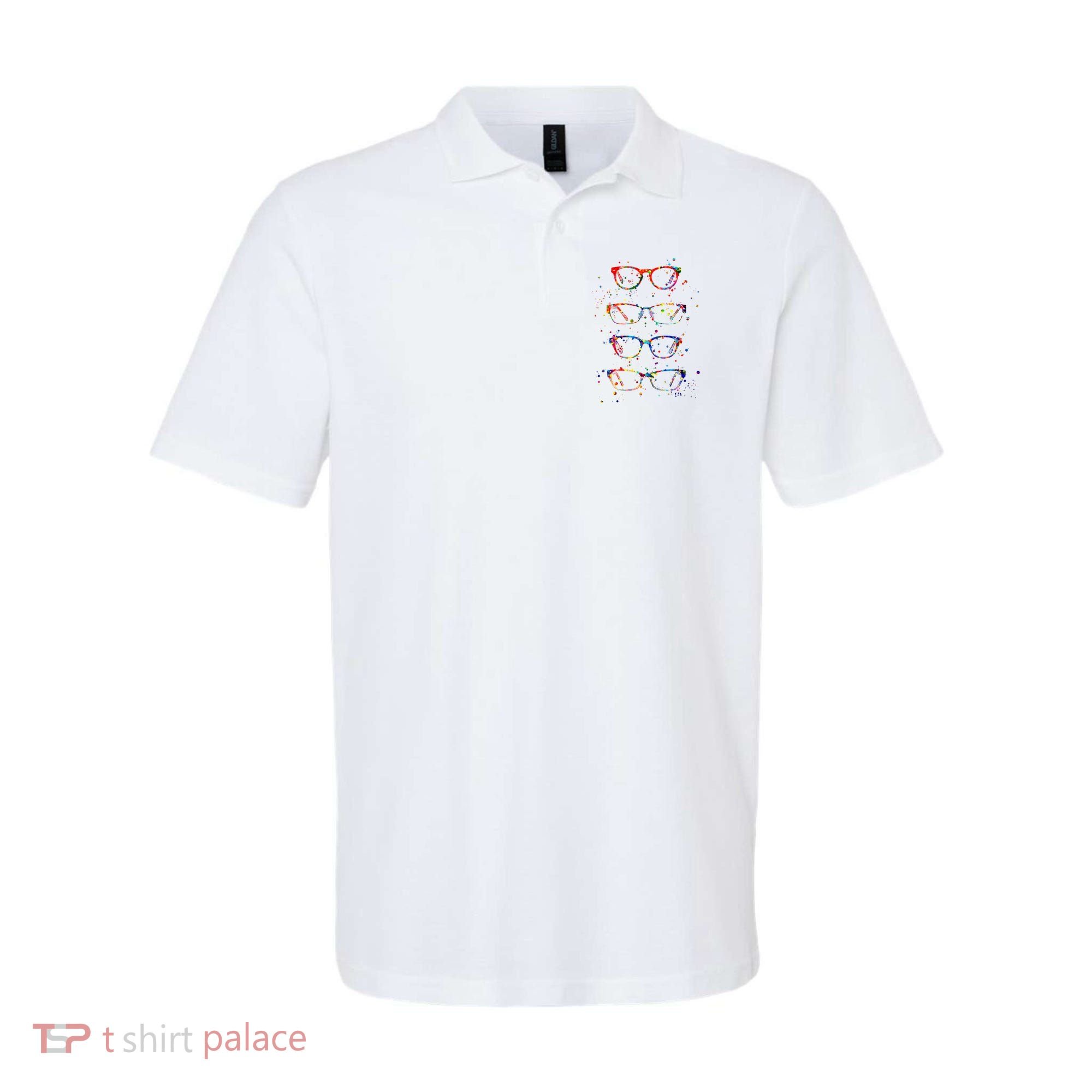 Funny Optometry Eyeglasses Optometrist Optician Doctor Gift Polo