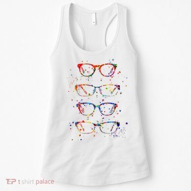 Funny Optometry Eyeglasses Optometrist Optician Doctor Gift Women's Tank Top