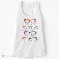 Funny Optometry Eyeglasses Optometrist Optician Doctor Gift Women's Tank Top thumb 0