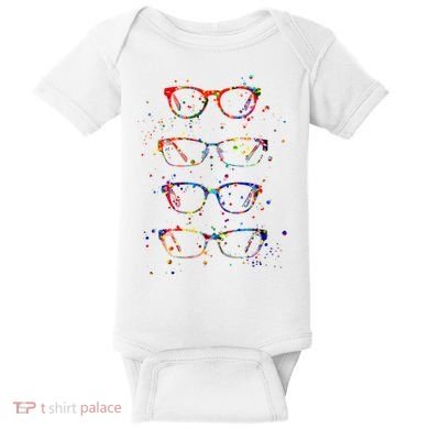 Funny Optometry Eyeglasses Optometrist Optician Doctor Gift Baby Bodysuit