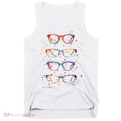 Funny Optometry Eyeglasses Optometrist Optician Doctor Gift Tank Top