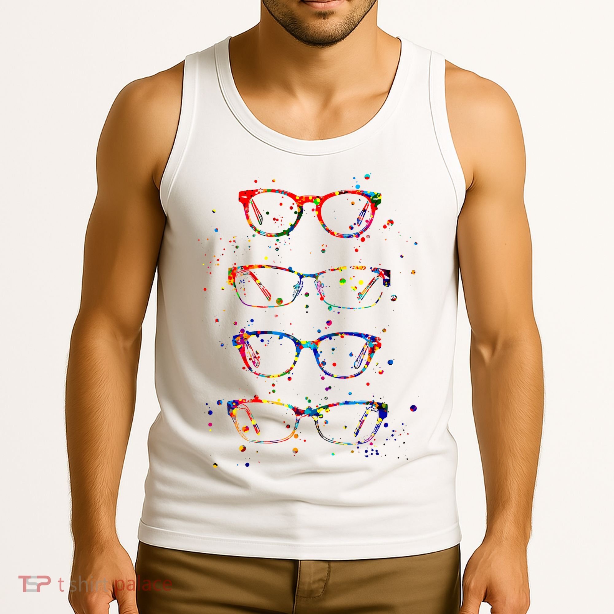 Funny Optometry Eyeglasses Optometrist Optician Doctor Gift Tank Top