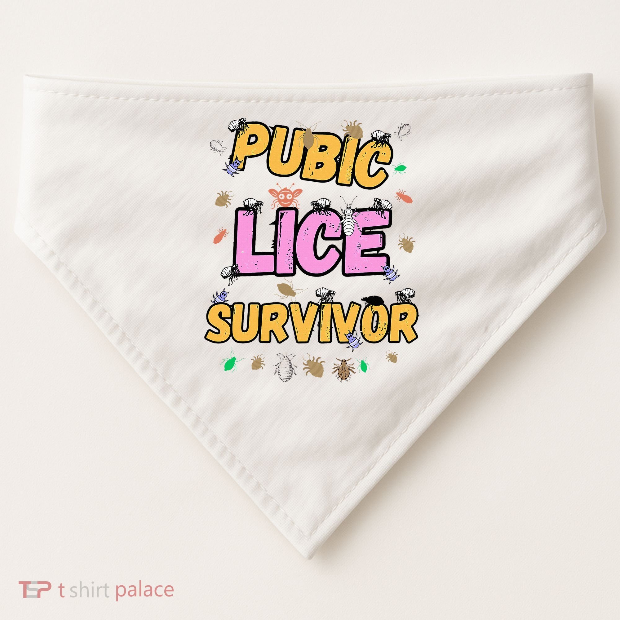 Funny Offensive Embarrassing Inappropriate USA-Made Doggie Bandana