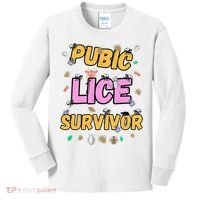Funny Offensive Embarrassing Inappropriate Kids Long Sleeve Shirt thumb 0