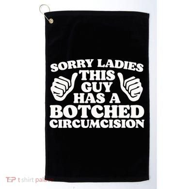 Funny Offensive Embarrassing Inappropriate Meme Golf Towel