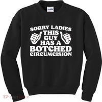 Funny Offensive Embarrassing Inappropriate Meme Kids Sweatshirt thumb 0