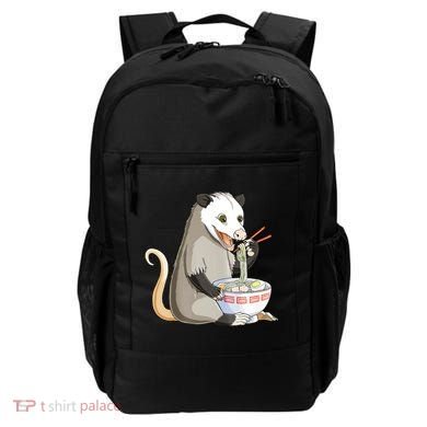 Funny Opossum Eating Ramen Backpack