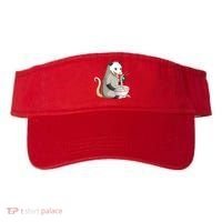 Funny Opossum Eating Ramen Visor thumb 0