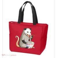 Funny Opossum Eating Ramen Tote Bag thumb 3