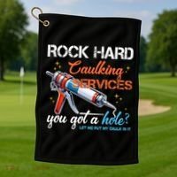 Funny Offensive Embarrassing Inappropriate Adult Humor Golf Towel thumb 1