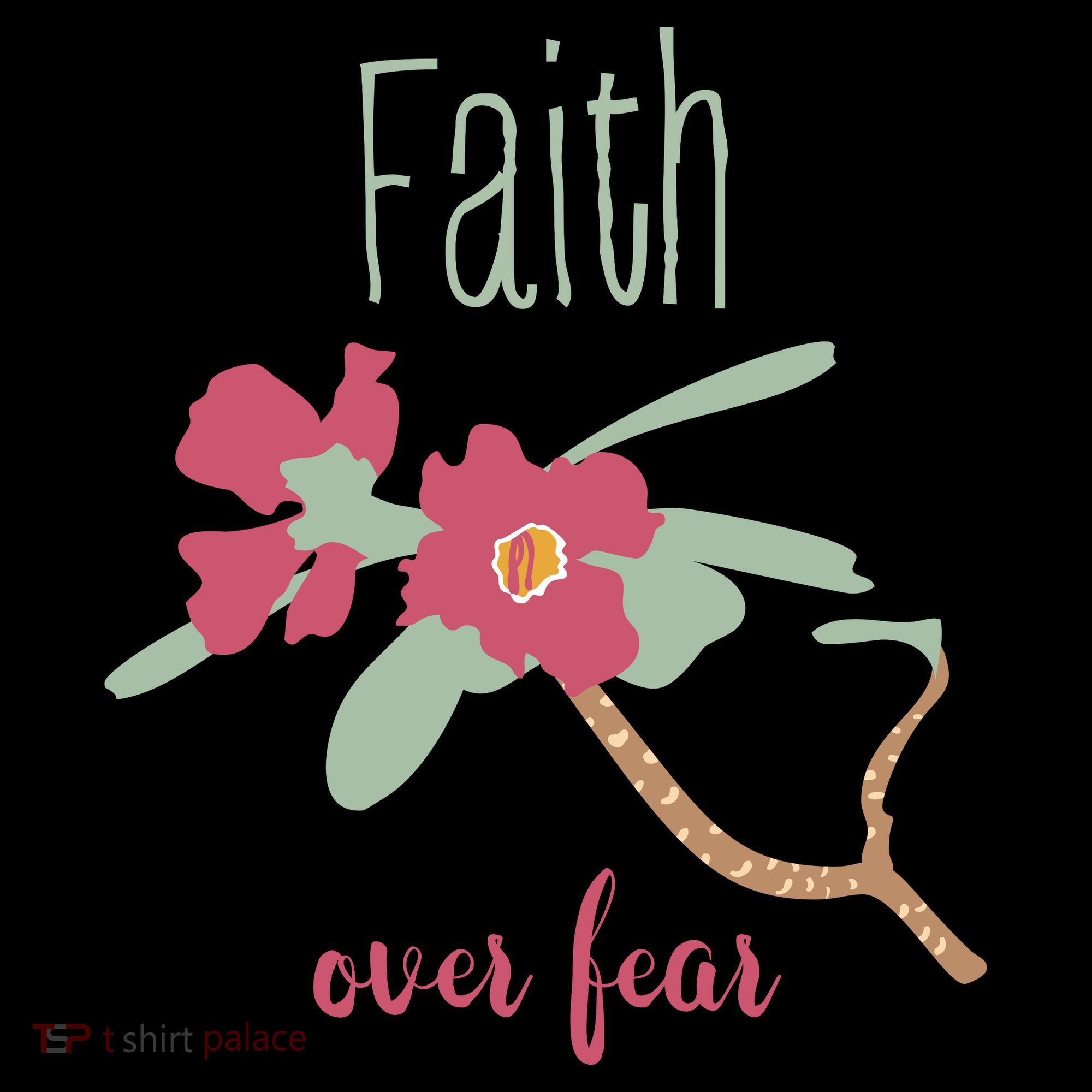 Faith Over Fear Christian Women's Hoodie