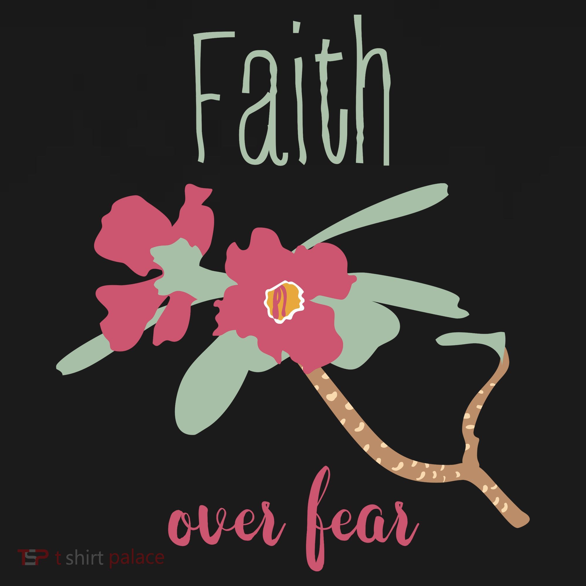 Faith Over Fear Christian Women's Tank Top