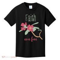 Faith Over Fear Christian Kids T-Shirt thumb 0