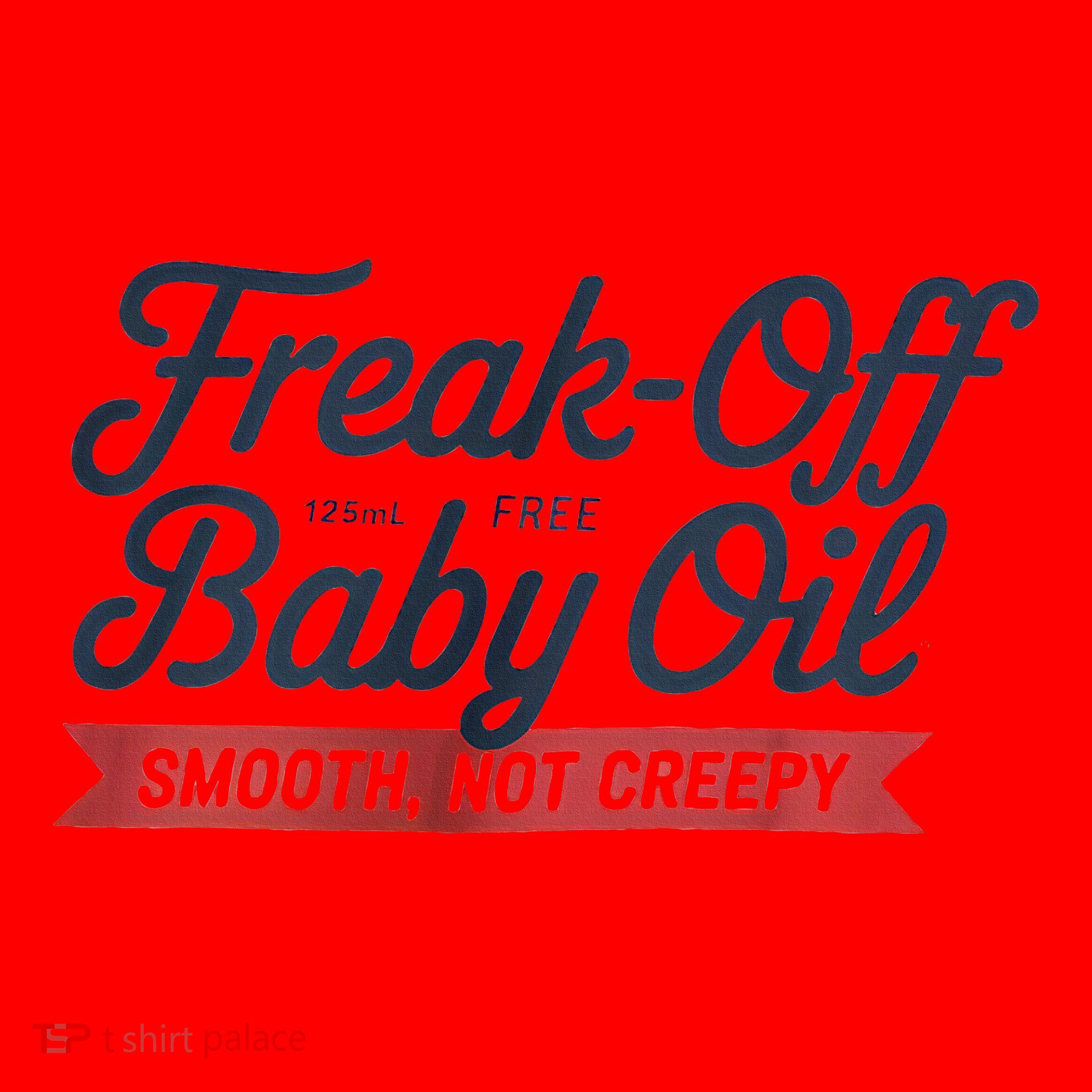 Freak Off Free Baby Oil Funny Halloween Santa Hat
