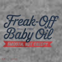 Freak Off Free Baby Oil Funny Halloween Toddler Hoodie thumb 2