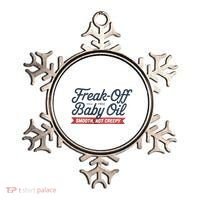 Freak Off Free Baby Oil Funny Halloween Ornament thumb 0