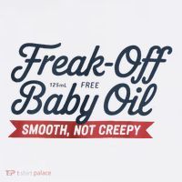 Freak Off Free Baby Oil Funny Halloween Women's Tank Top thumb 5