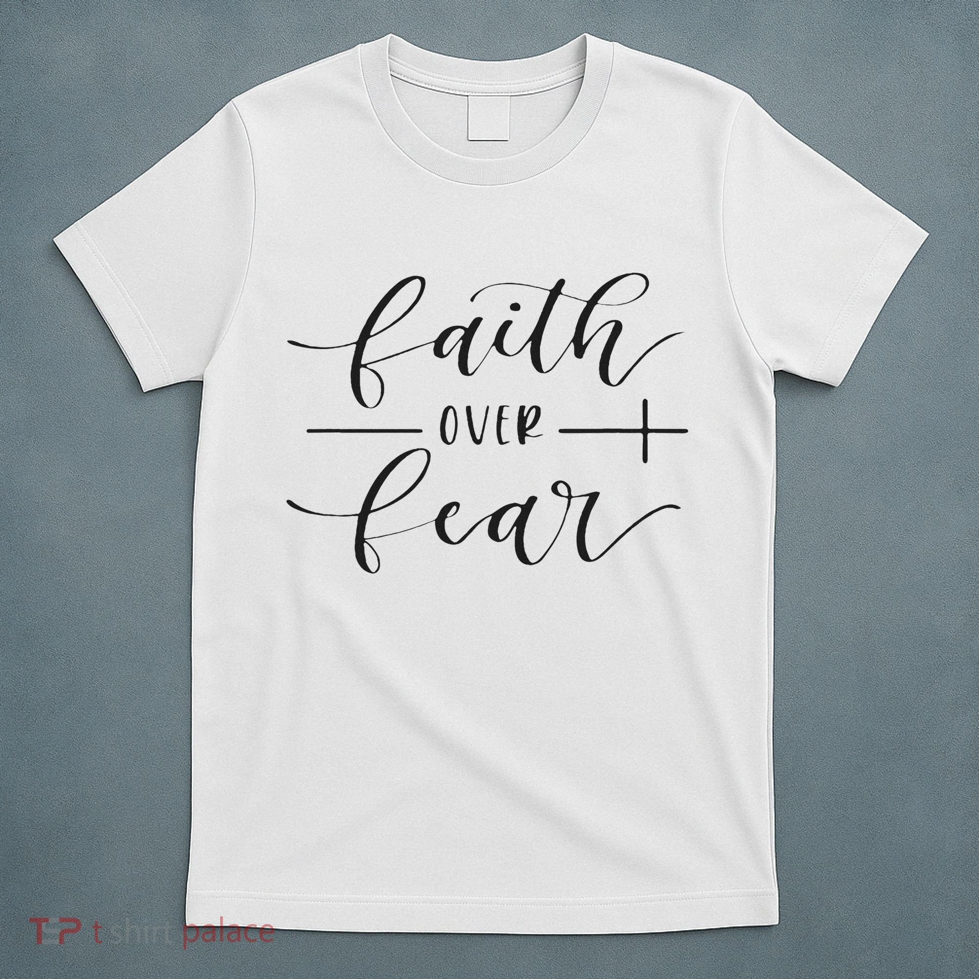 Faith Over Fear Y'all Need Jesus Christ Christian Women T-Shirt