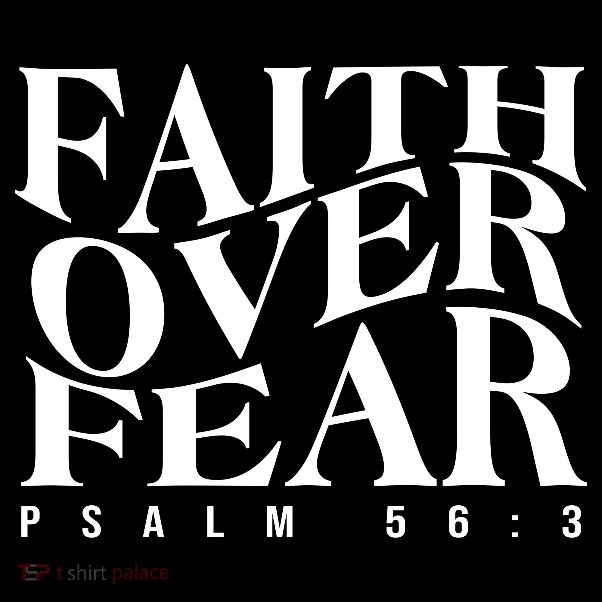 Faith Over Fear Psalm 56 3 Women's Hoodie