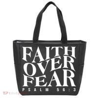 Faith Over Fear Psalm 56 3 Tote Bag thumb 0