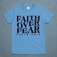 Faith Over Fear Psalm 56 3 T-Shirt thumb 4