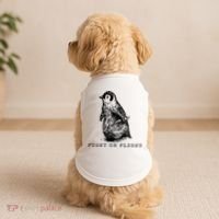 Fight Or Flight Funny Penguin Meme Doggie Tank thumb 2