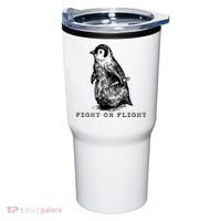 Fight Or Flight Funny Penguin Meme Tumbler thumb 0