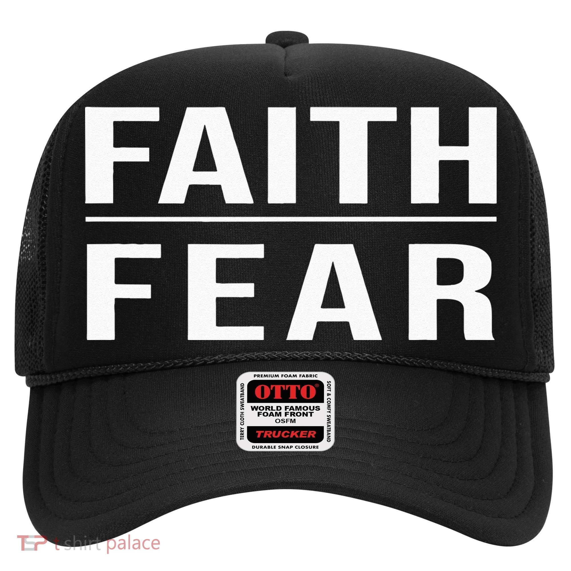 Faith Over Fear Christian For Men Faith Based Gift Hat