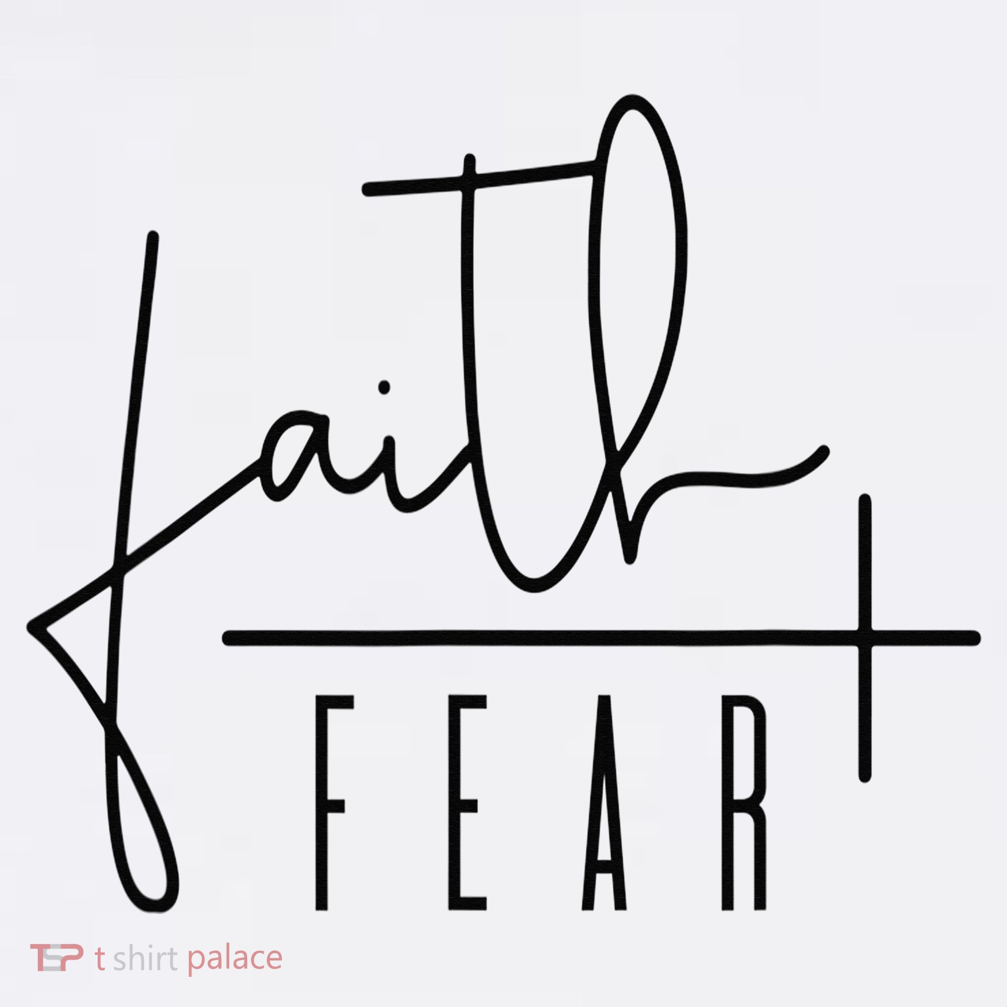 Faith Over Fear Jesus Religious Faith Christian Women's Hoodie