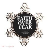 Faith Over Fear Christian Jesus Ornament thumb 0