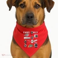 Fans Only USA-Made Doggie Bandana thumb 1