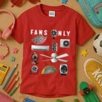 Fans Only Kids T-Shirt thumb 3