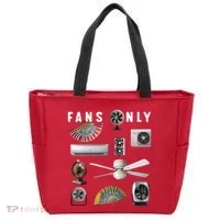 Fans Only Tote Bag thumb 0
