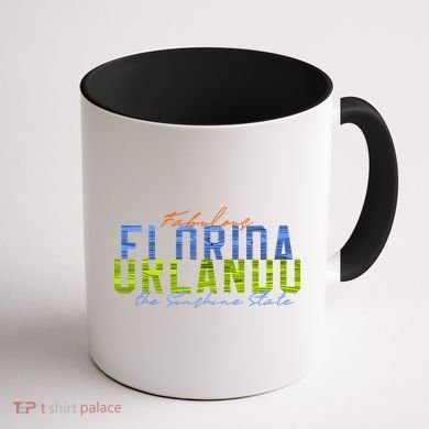 Fabulous Orlando Florida The Sunshine State Coffee Mug back