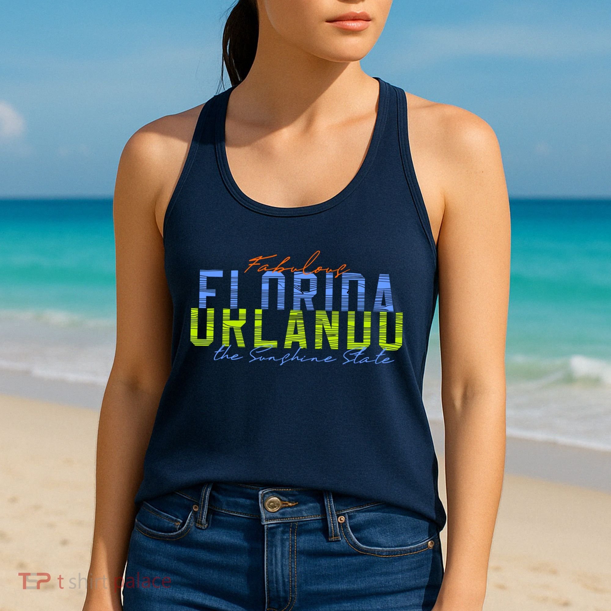 Fabulous Orlando Florida The Sunshine State Women's Tank Top