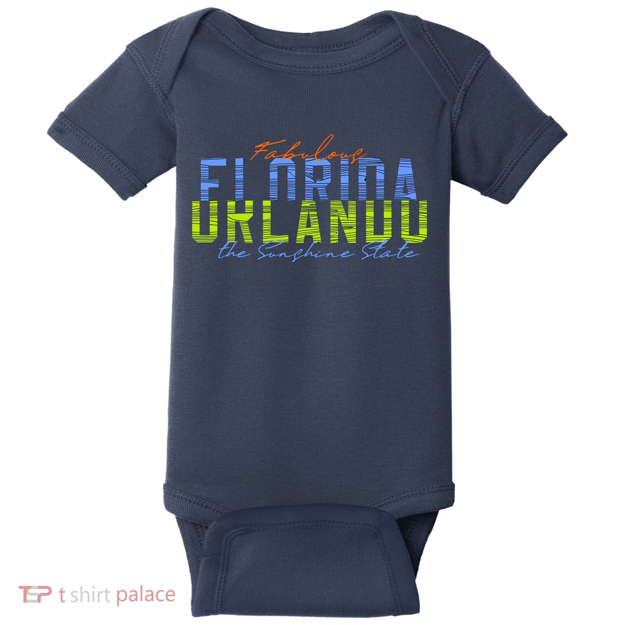 Fabulous Orlando Florida The Sunshine State Baby Bodysuit