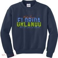 Fabulous Orlando Florida The Sunshine State Kids Sweatshirt thumb 0